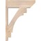 Ekena Millwork Merced Slat Smooth Outlooker, Douglas Fir, 7 1/2"W x 22"D x 30"H OUT08X22X30MRC06SDF - alternate 2